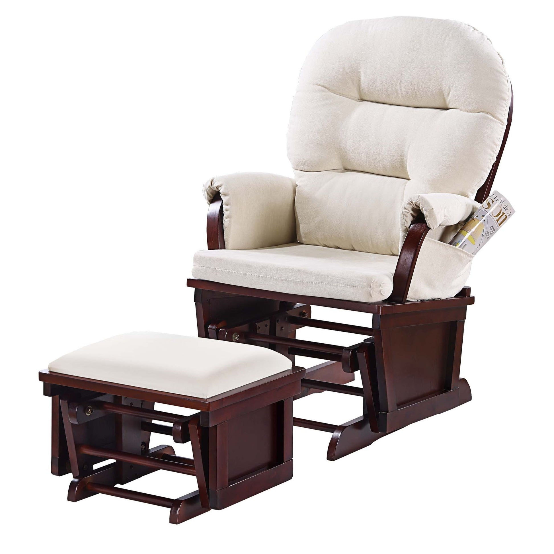 Glider Chair With Ottoman Home Essentials