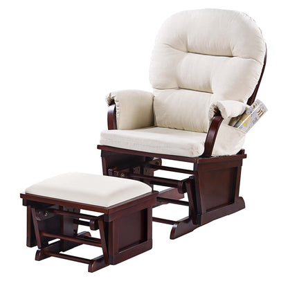 Glider Chair With Ottoman Home Essentials