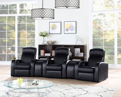 Cyrus - Upholstered Home Theater Seating CoasterEssence