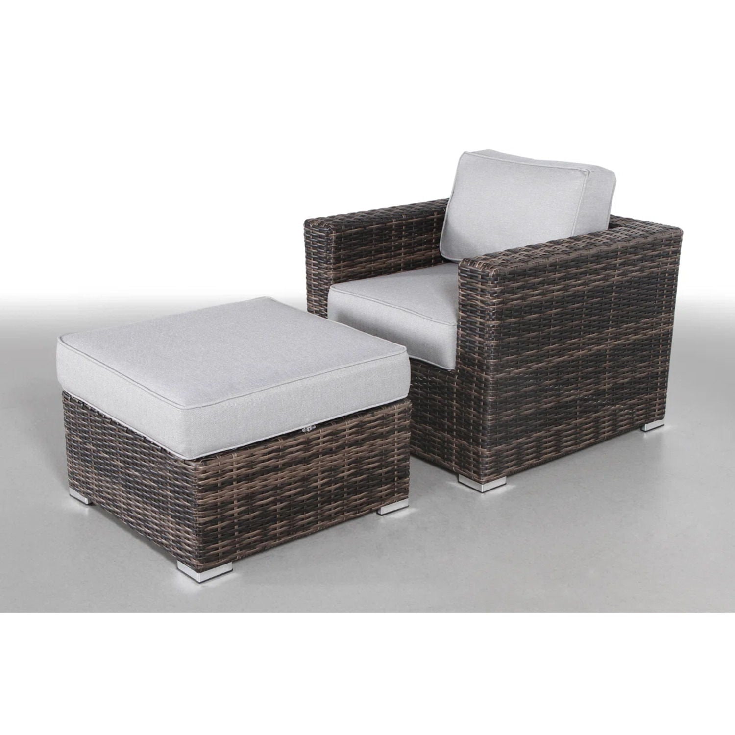 Outdoor Patio Chair Set For Patio With Foam Cushions LSI Patio Furniture