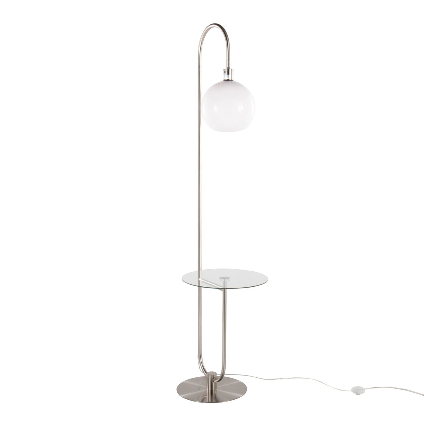 Trombone - Contemporary / Glam Floor Lamp Lumi Source