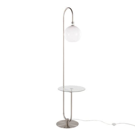 Trombone - Contemporary / Glam Floor Lamp Lumi Source