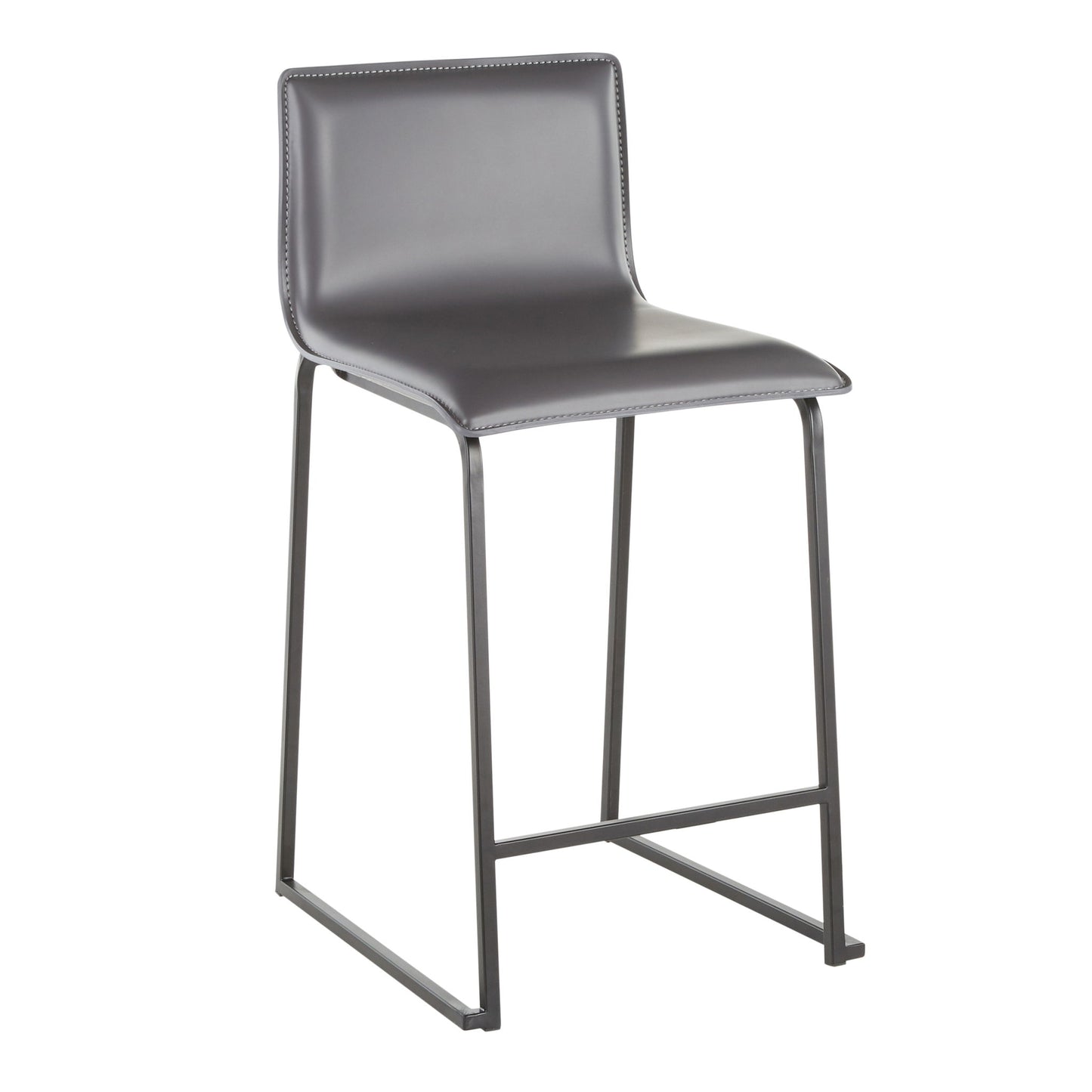 Mara - Upholstered Contemporary Counter Stool (Set of 2) Lumi Source