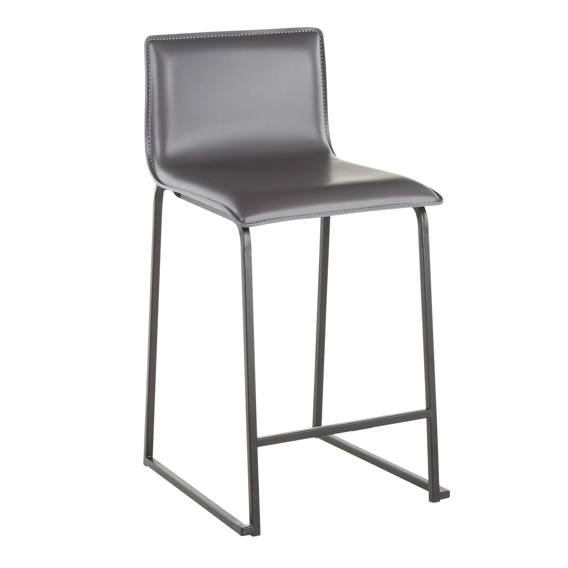 Mara - Upholstered Contemporary Counter Stool (Set of 2) Lumi Source