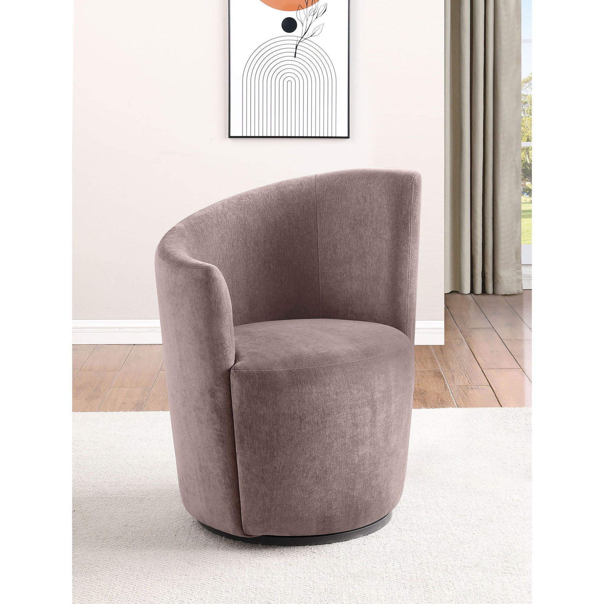 Kaylie - Upholstered Swivel Chair Furniture Max