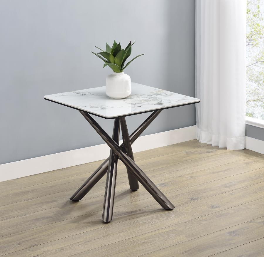 Carvell - Square Sintered Stone Table Coaster Fine Furniture