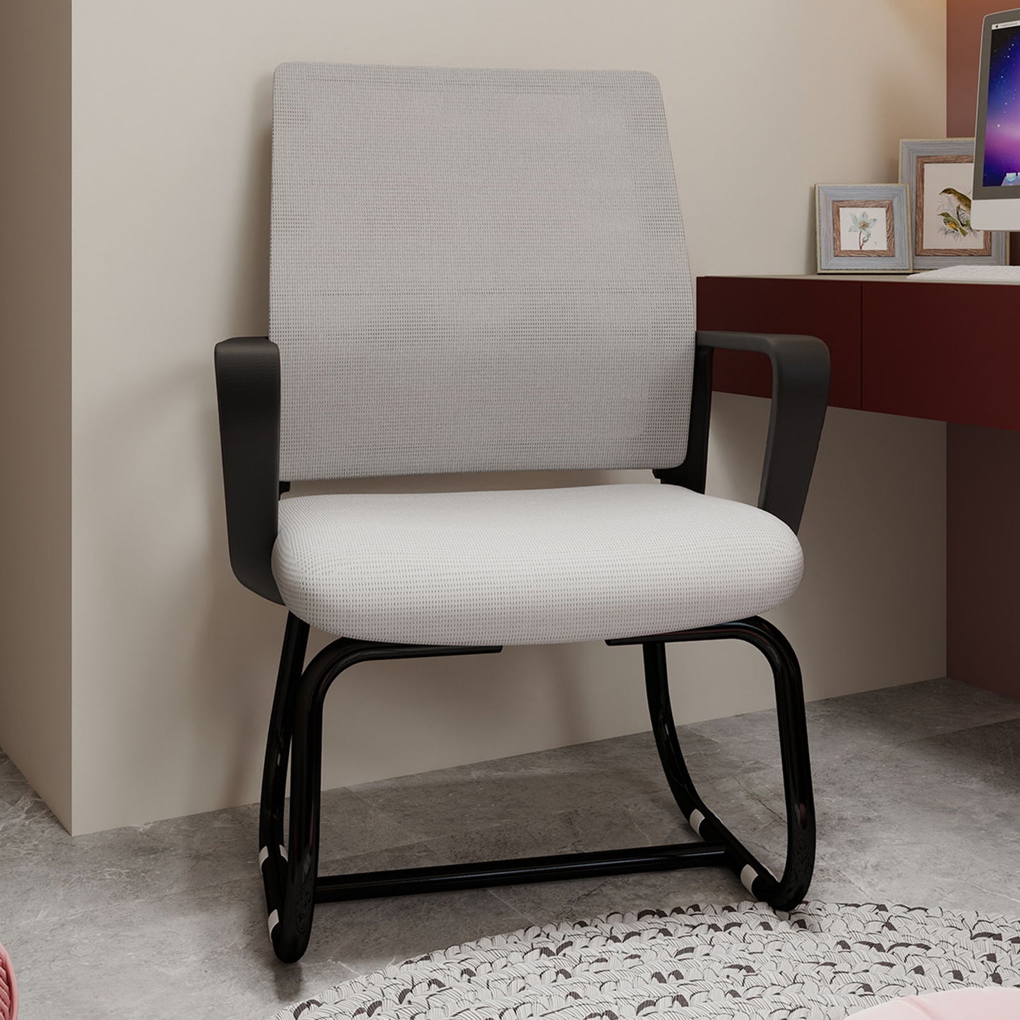 Minimalist Office Chair & Soft Backrest Home Essentials