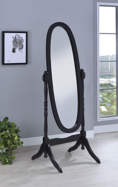 Foyet - Wood Adjustable Length Cheval Mirror CoasterEveryday