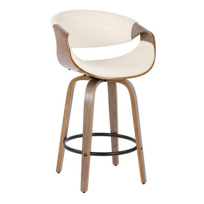 Symphony - Mid Century Modern Counter Stool (Set of 2) Lumi Source