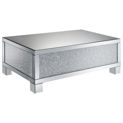 Gillian - Mirrored Coffee Table Set Coaster Fine Furniture