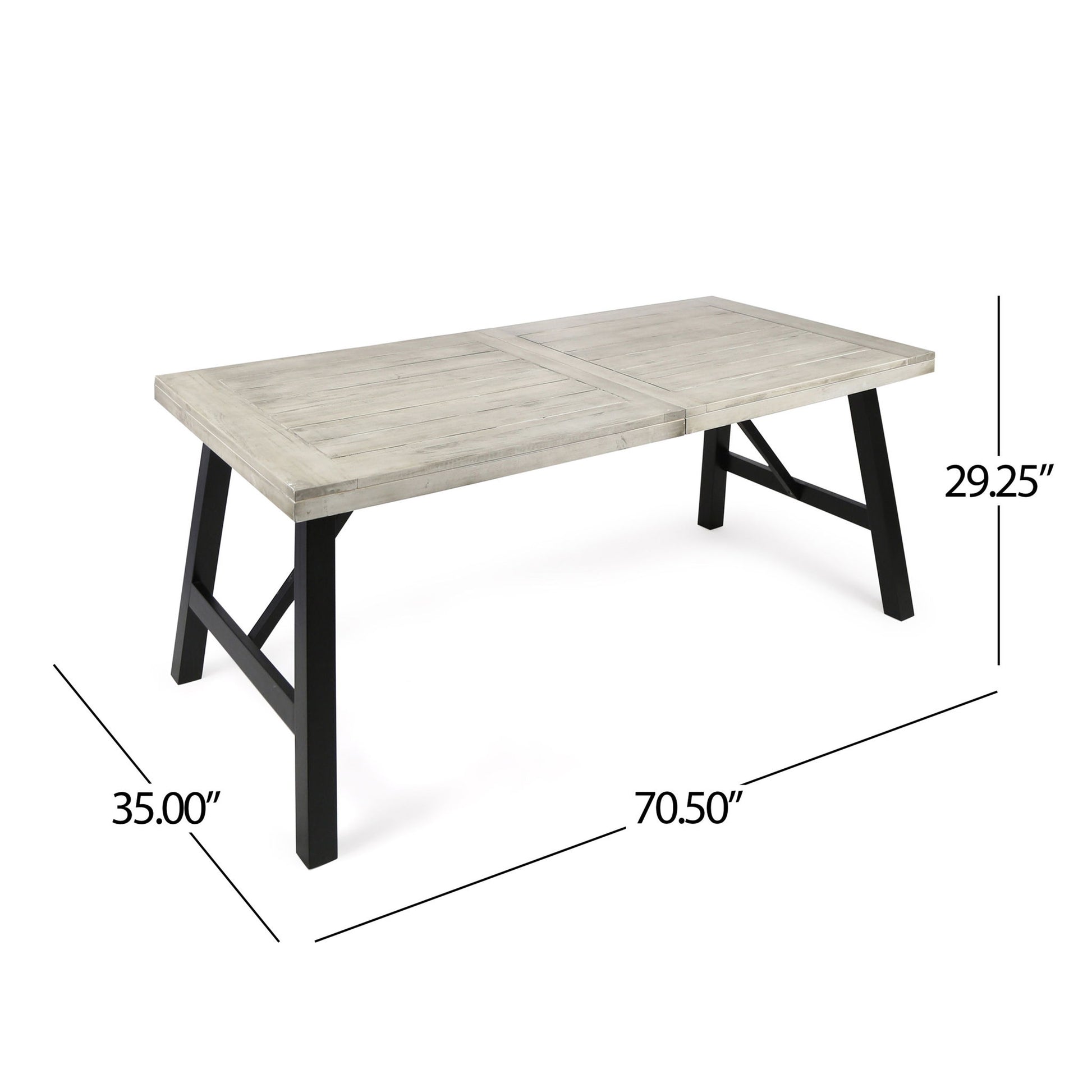 Bettina - Dining Table - Gray Noble House