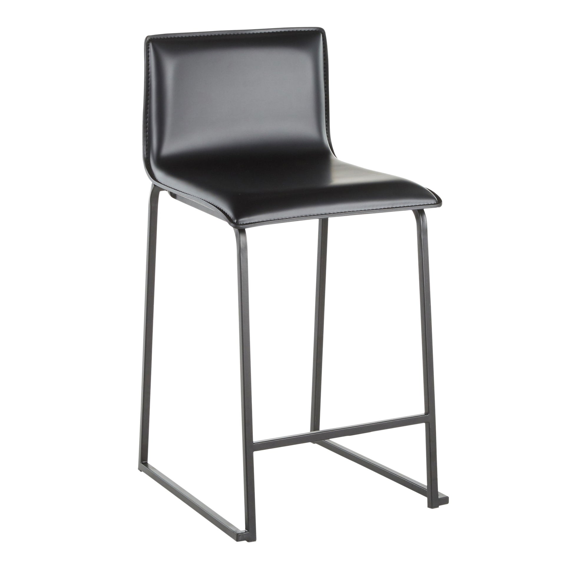 Mara - Upholstered Contemporary Counter Stool (Set of 2) Lumi Source
