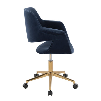 Vintage Flair - Mid Century Modern Office Chair Lumi Source