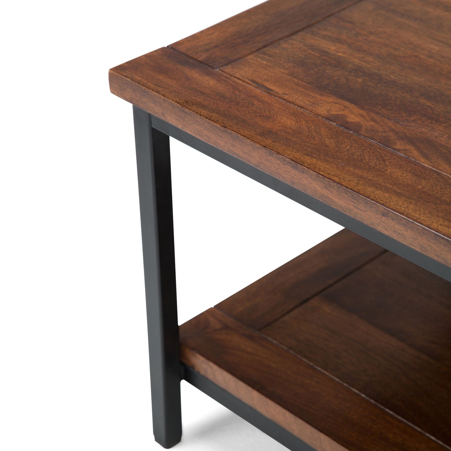 Skyler - Coffee Table - Dark Cognac Brown Simpli-Home
