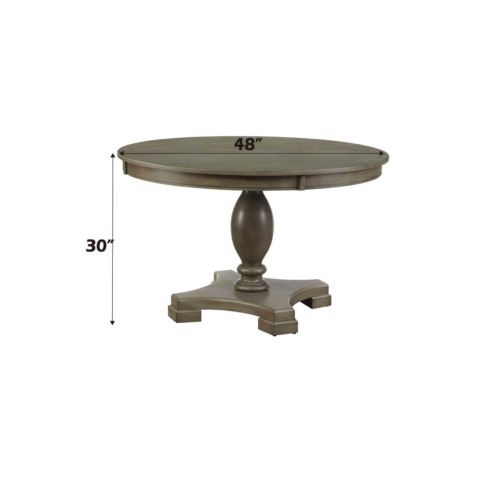 Waylon - Dining Table - Gray / Oak Acme