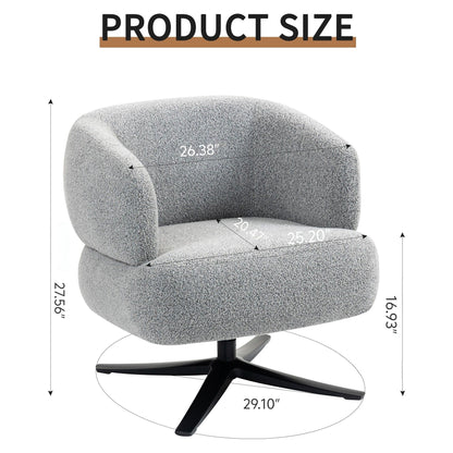 Cuddle Style Leisure Swivel Sofa Chair Home Essentials