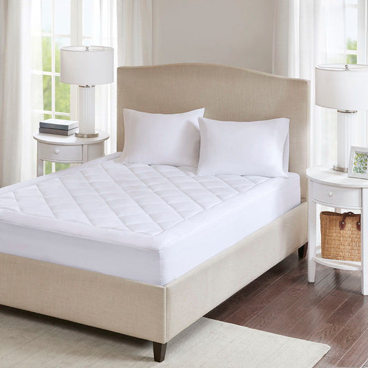 Serenity - King Waterproof 3M Scotchgard Moisture Treatment Mattress Protector Pad - White Sleep Philosophy