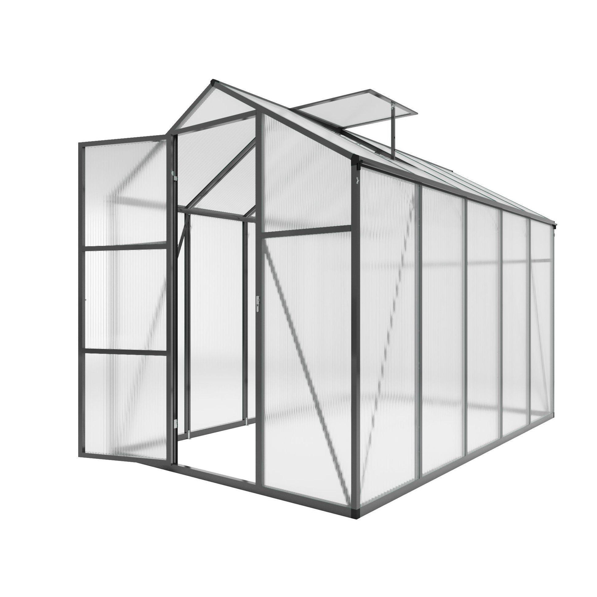 Gain Height Windproof Greenhouse With Raised Base Daily Nest