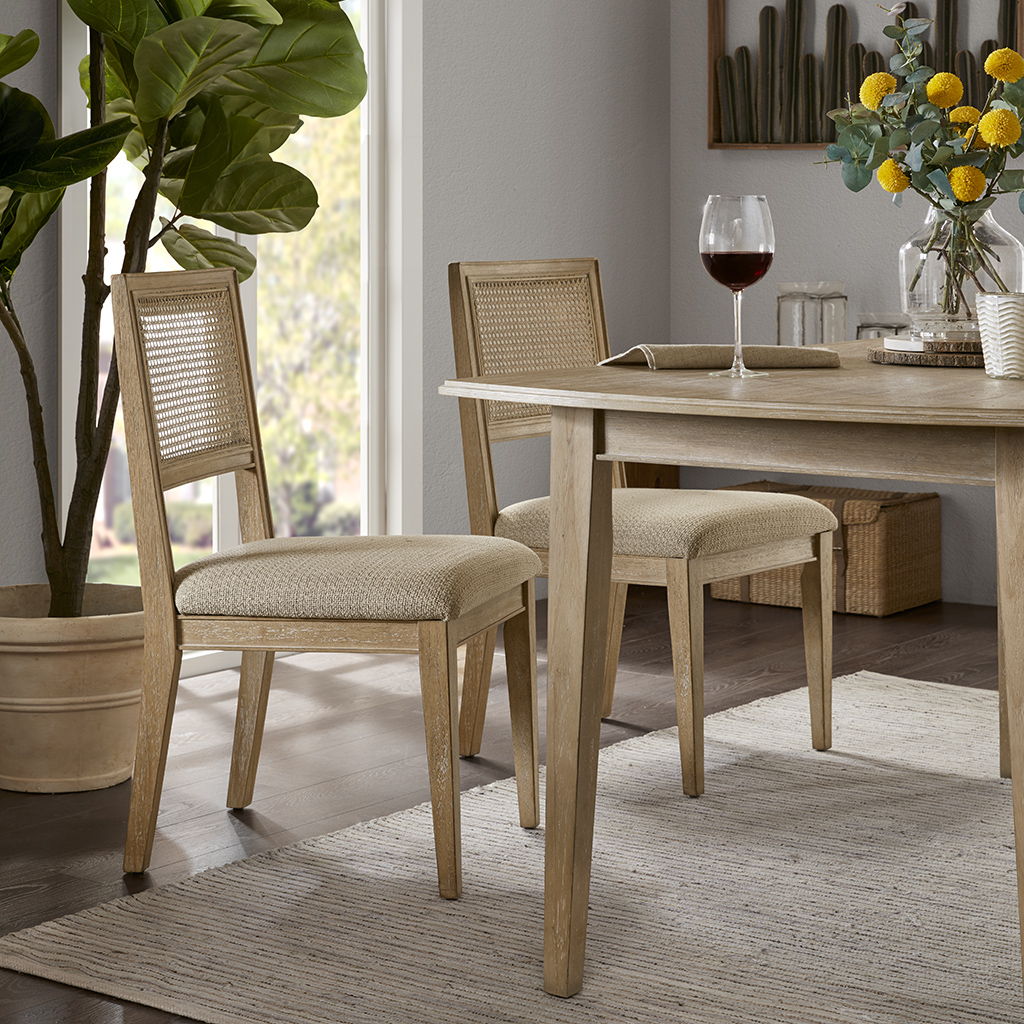 Kelly - Dining Side Chair (Set of 2) - Light Brown