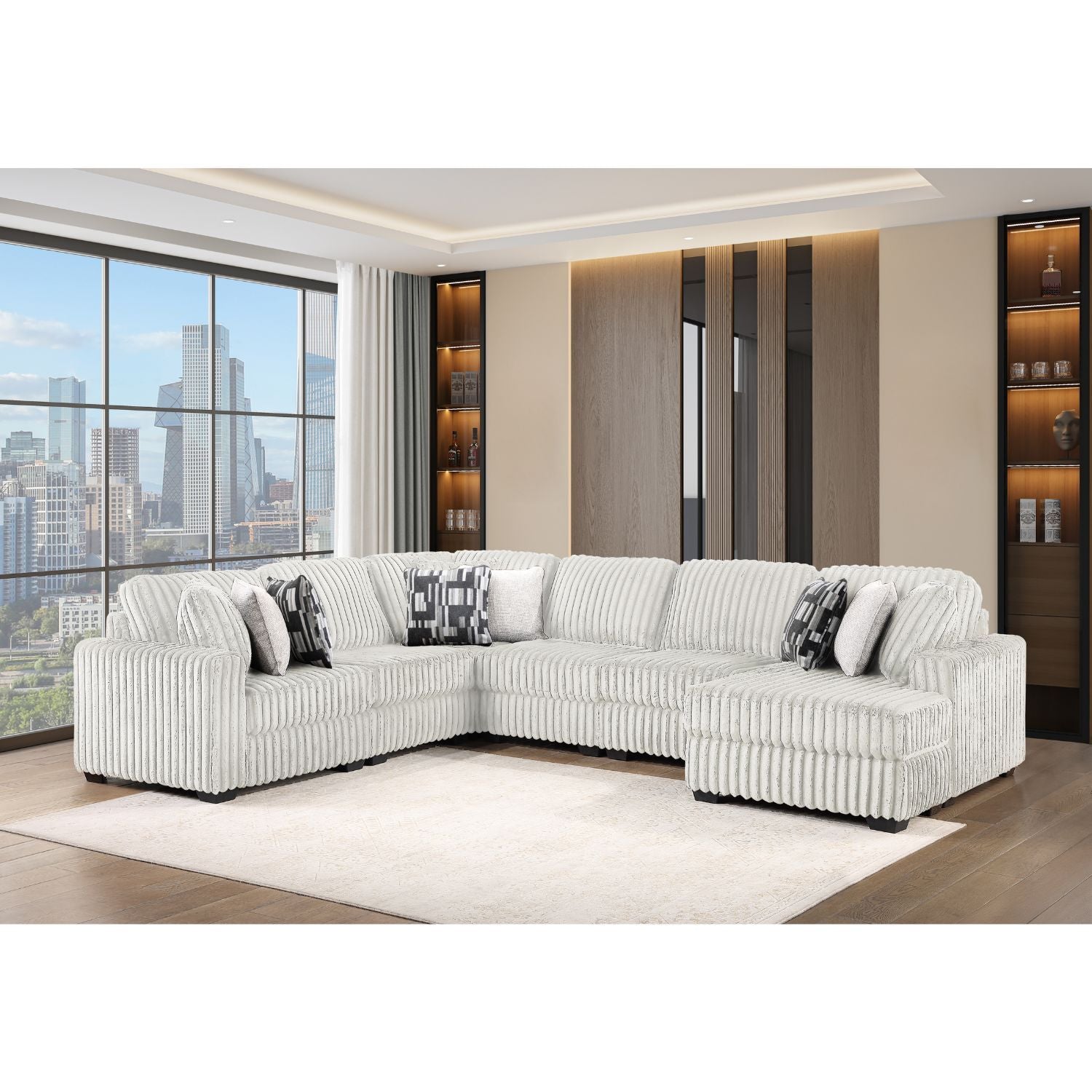 Snuggle - Living Room Sectional Matrix Furniture Group