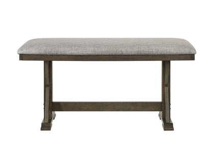 Lloyd - Counter Height Bench - Brown Crown Mark