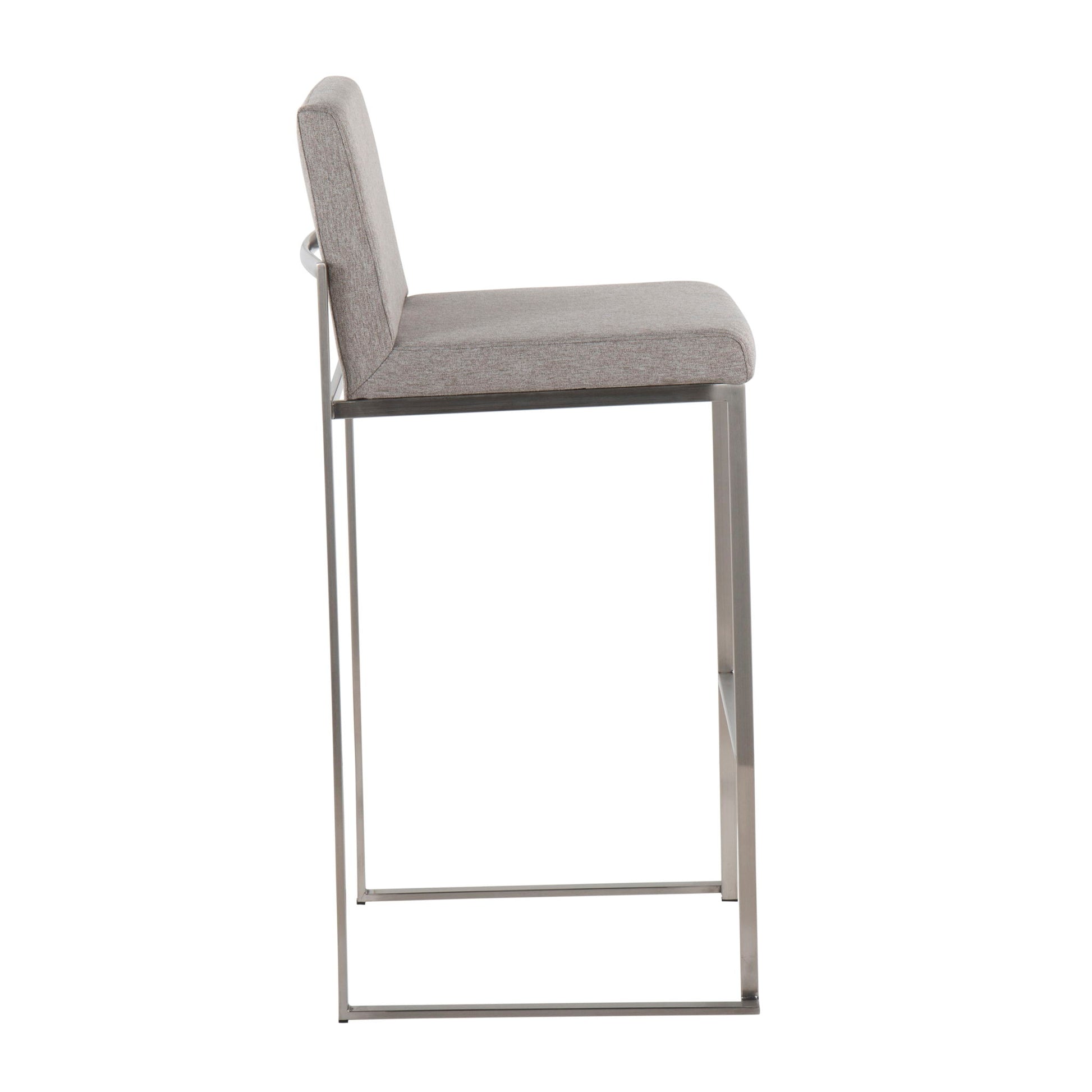 Fuji - Contemporary And Modern Elegance High Back Barstool Lumi Source
