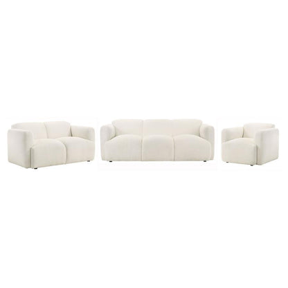 Dorset - Upholstered Round Track Arm Sofa Set Coaster Fine Furniture