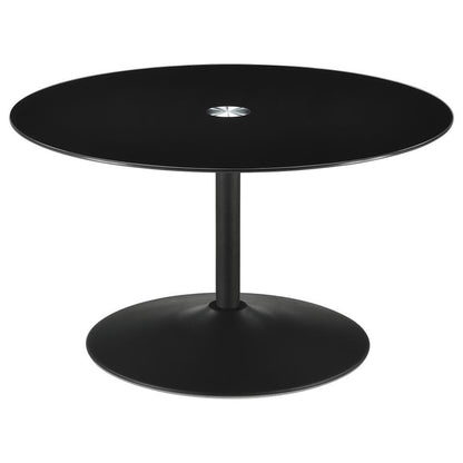 Ganso - Round Glass Top Coffee And End Table Set Coaster Fine Furniture