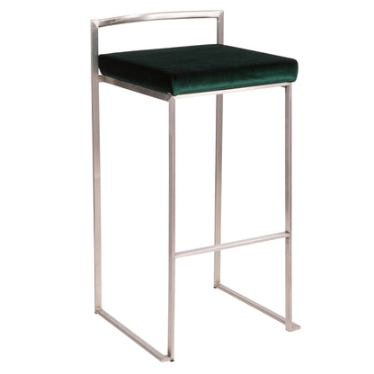 Fuji - Contemporary And Elegant Design Stackable Barstool Lumi Source