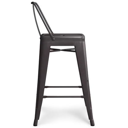 Rayne - Multifunctional Metal Stool Simpli-Home
