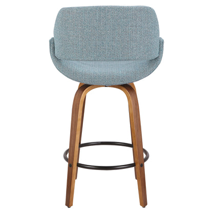 Fabrico - Mid Century Inviting Design Modern Counter Stool Lumi Source