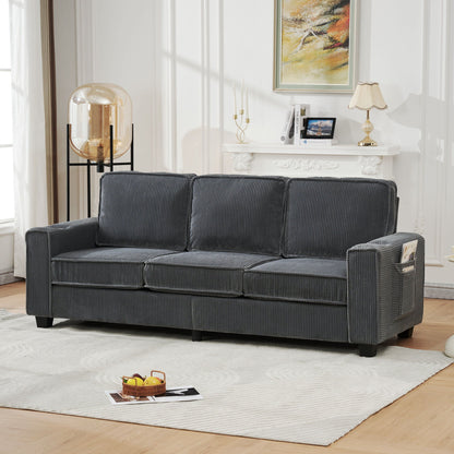 3 Seater Compact Sofa For Living Room Home Essentials