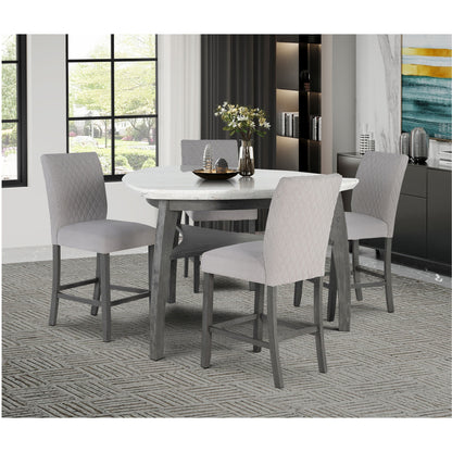 Jasmine - Barstool (Set of 2) - Gray Global Furniture USA