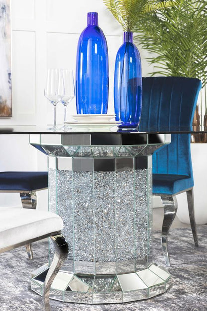 Ellie - Glass Top Dining Table