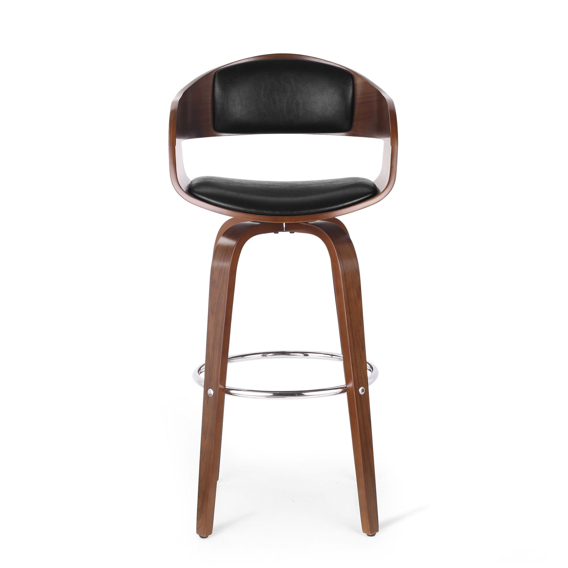 Modern Bar Stool, Swivel Function Noble House