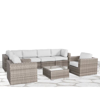 Sectional, Stylish Entertainment, Outdoor Living LSI Patio Furniture