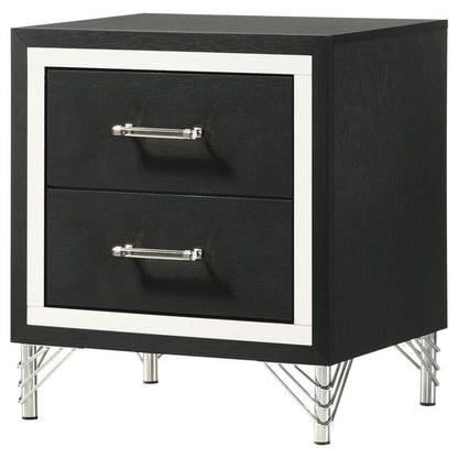 Lucia - 2-Drawer Nightstand - White Coaster Fine Furniture