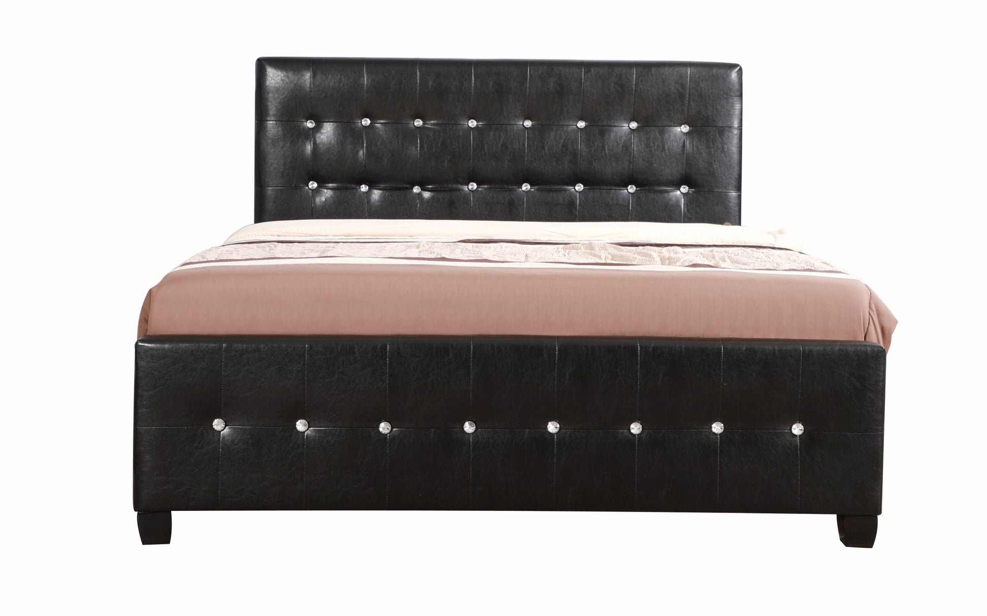 Stylish Transitional Bed Glory Furniture