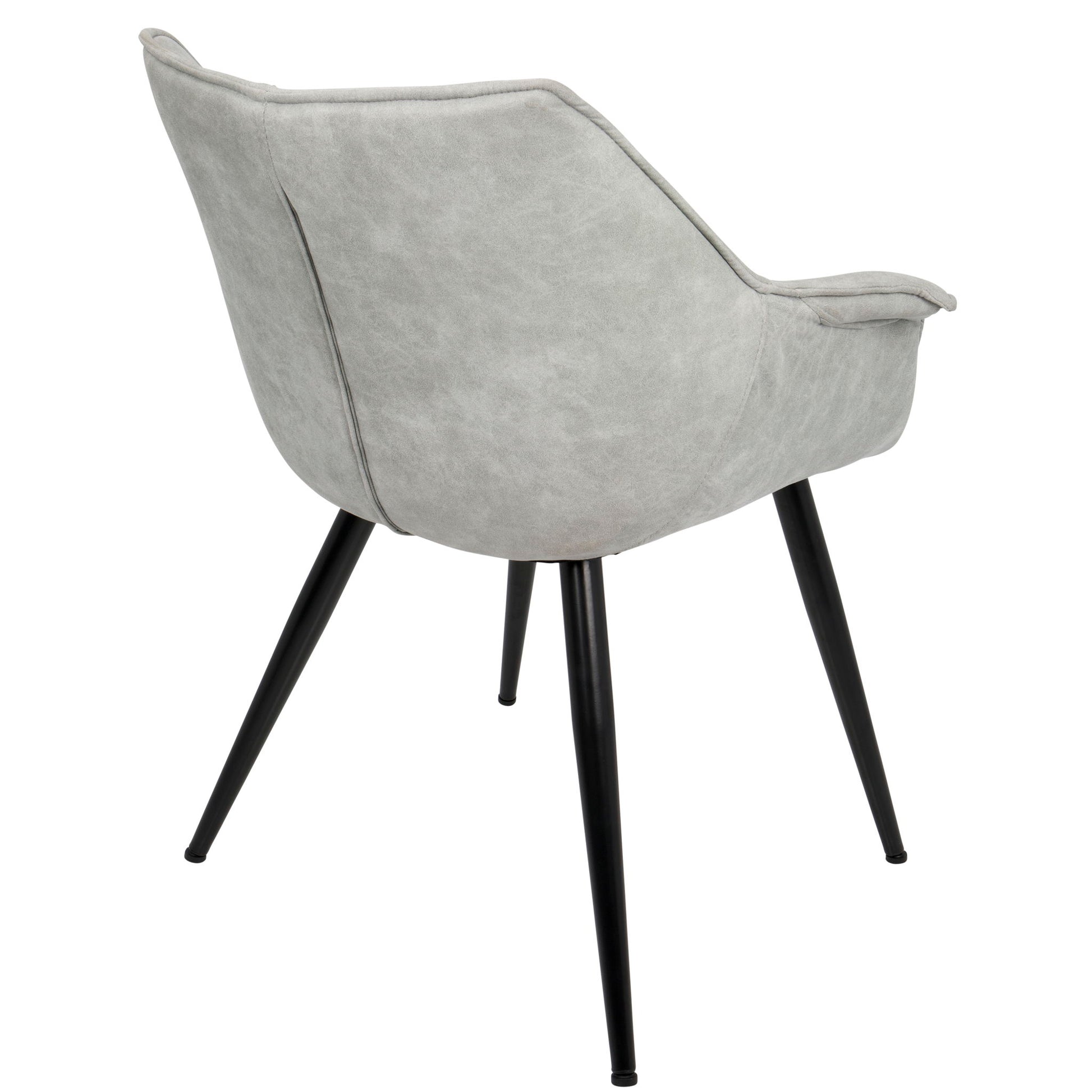Wrangler - Industrial Chair (Set of 2) - Light Gray Lumi Source