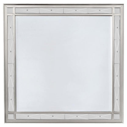 Leighton - Dresser Mirror - Metallic Mercury