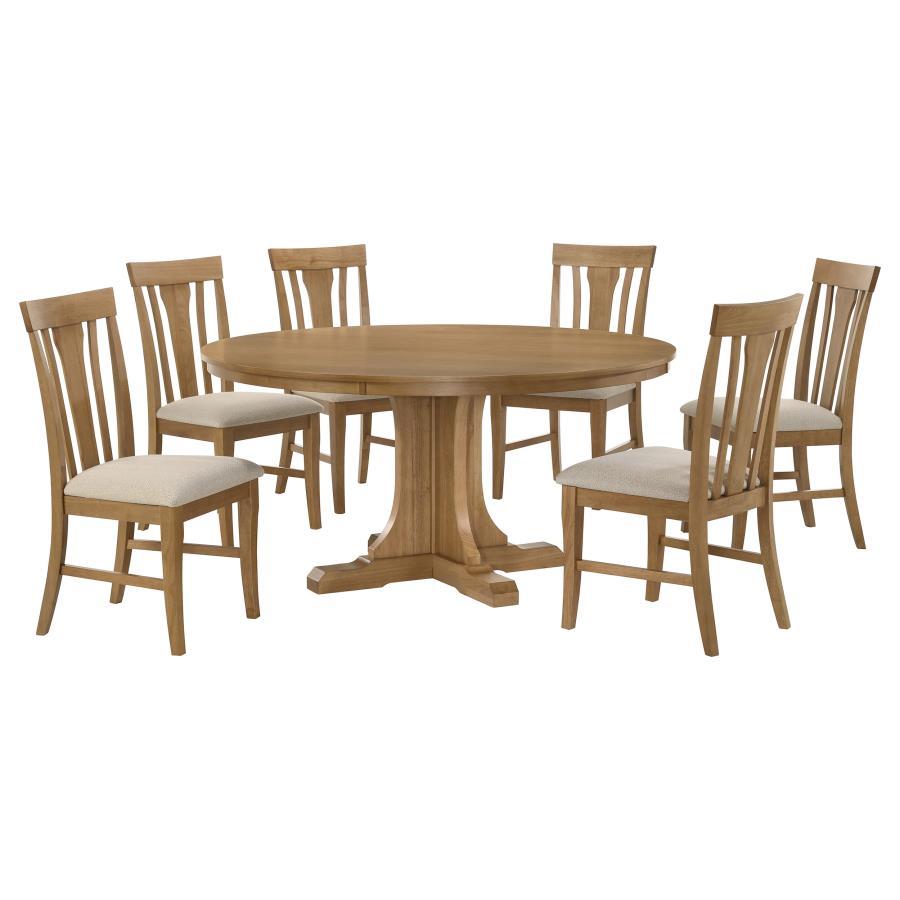 Hartville - Round Dining Table Set Coaster Fine Furniture