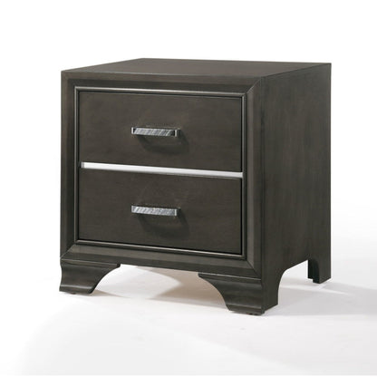 Carine II - Nightstand - Gray Acme
