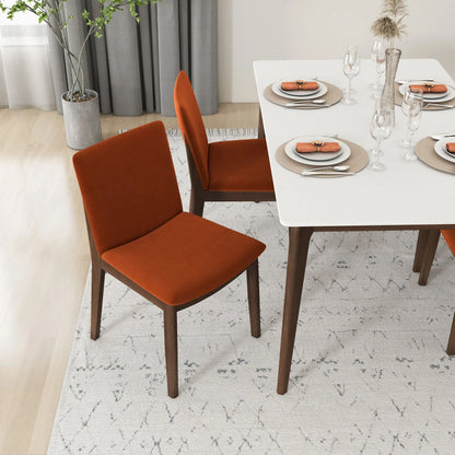 Laura - Mid-Century Modern Solid Wood Dining Chair (Set of 2) Ashcroft Furniture