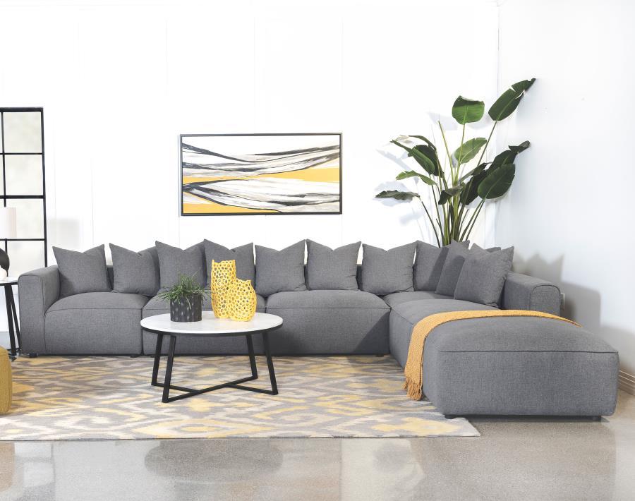 Jennifer - Upholstered Modular Sectional CoasterElevations