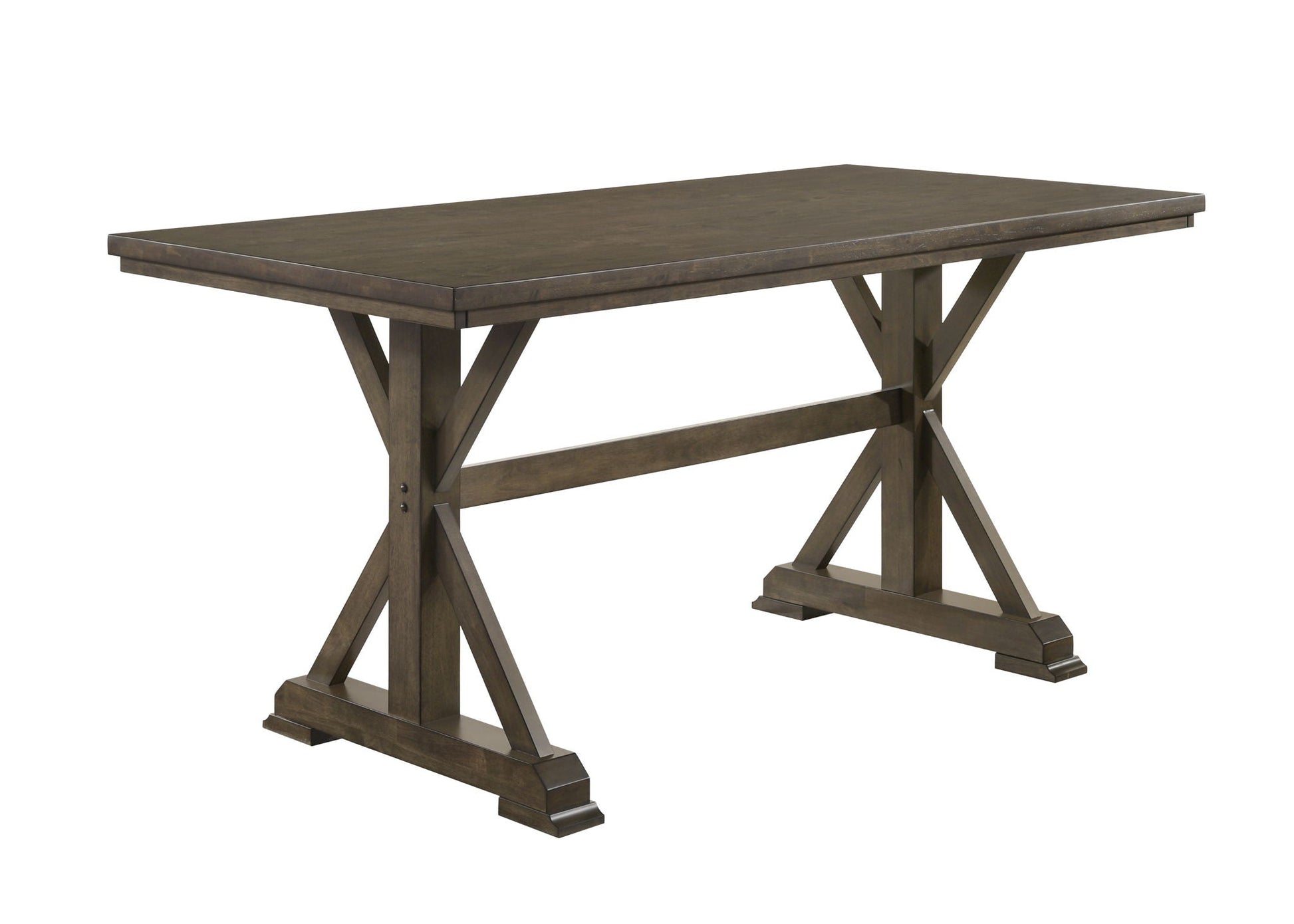 Lloyd - Rectangular Counter Height Table - Brown Crown Mark