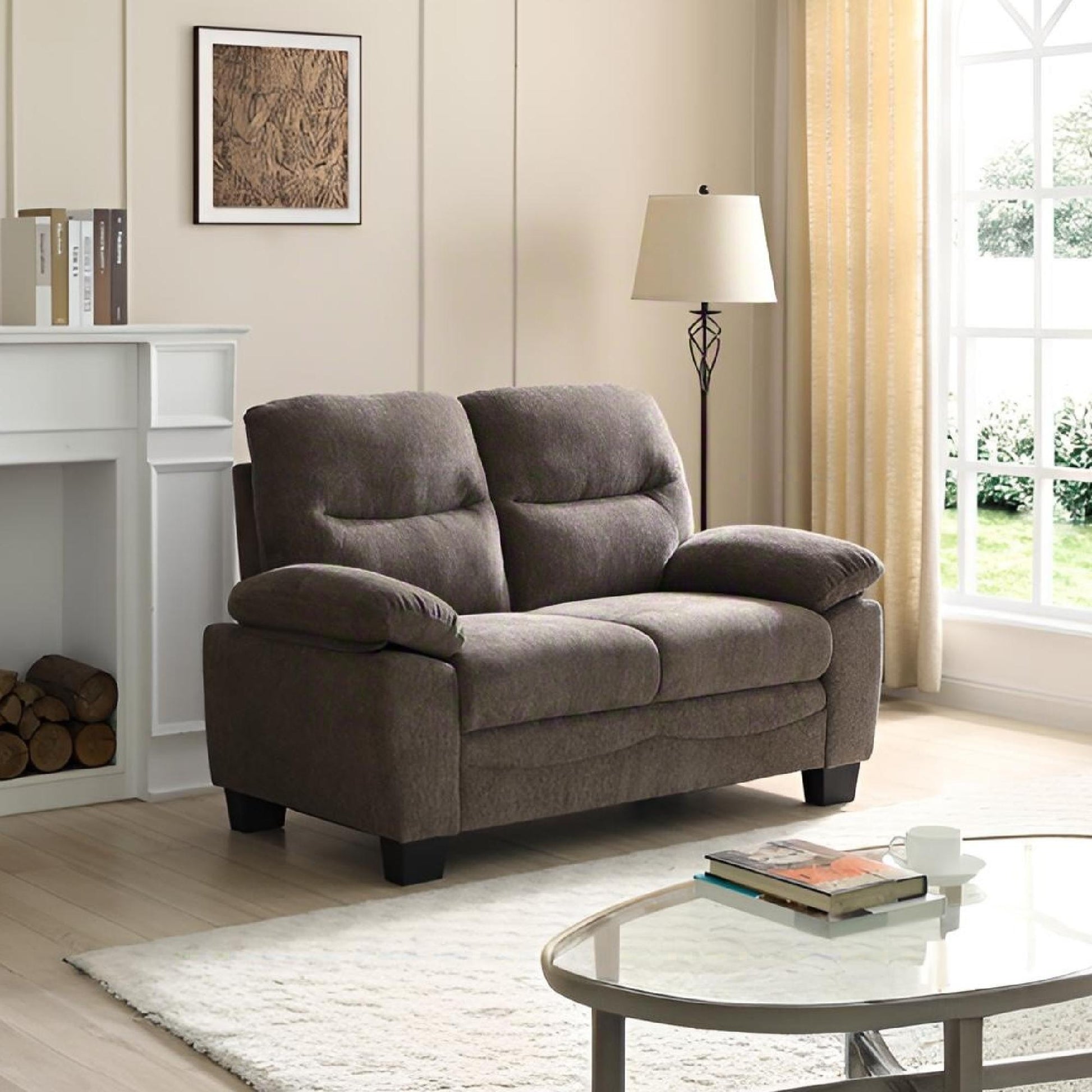 Summerton - Loveseat With Pillow Top Arms And Removable Back Glory Furniture