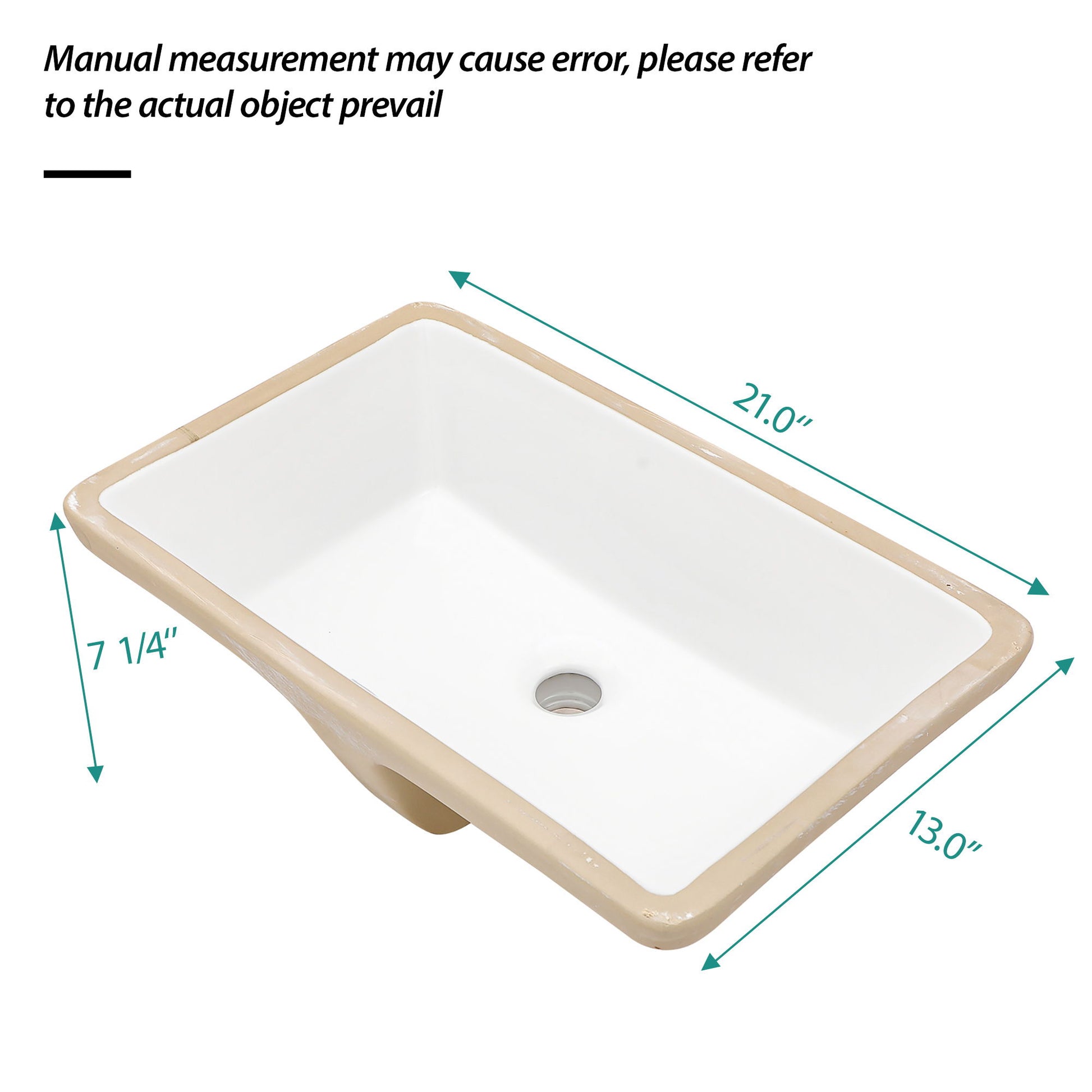 Modern Ceramic Undermount Bathroom Sink With Overflow, High Quality Daily Nest