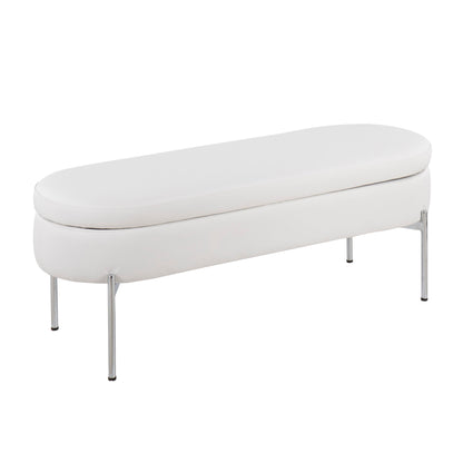 Chloe - Contemporary / Glam Bench Lumi Source