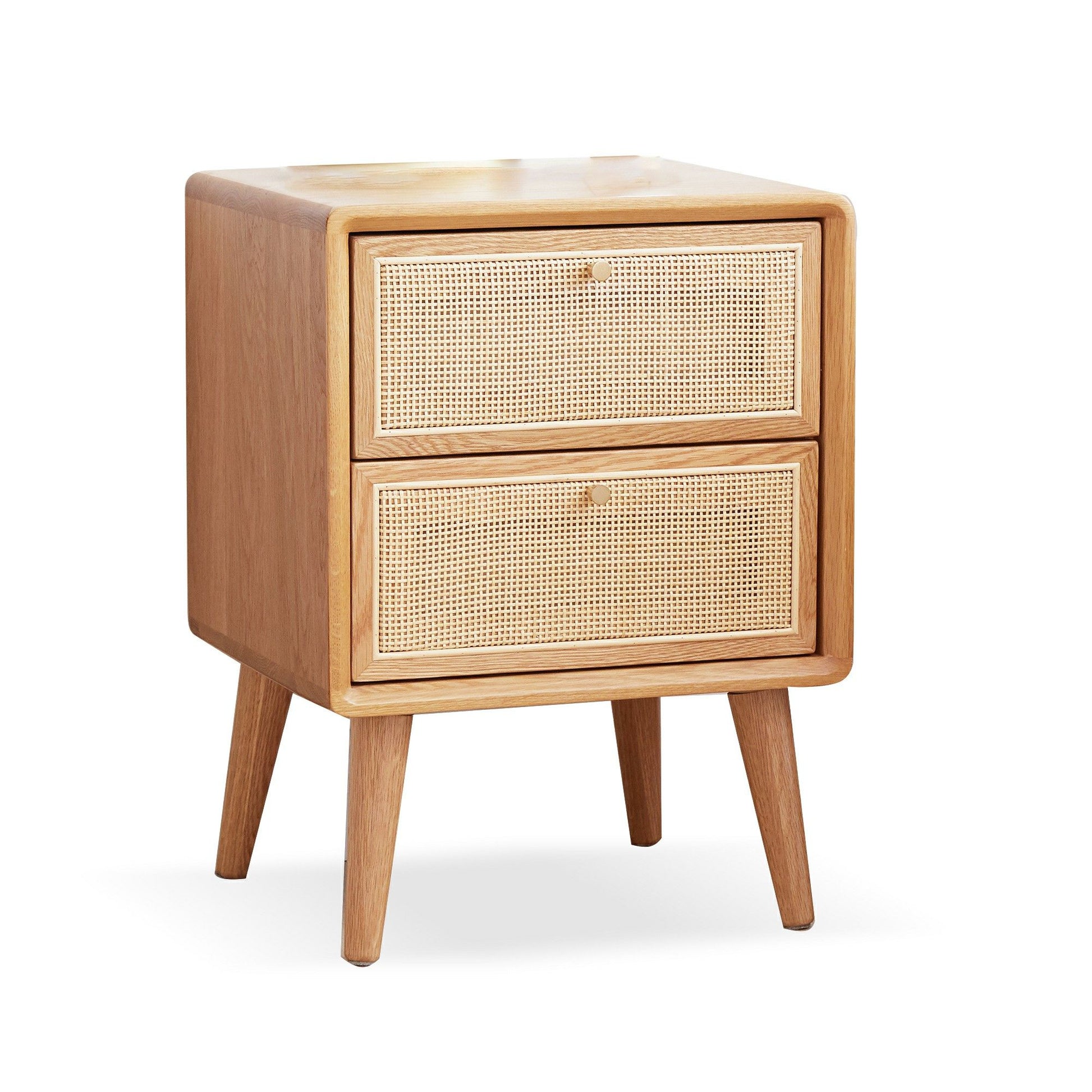 Bedside Cabinet, Modern Simple Nightstands European Beech Home Essentials