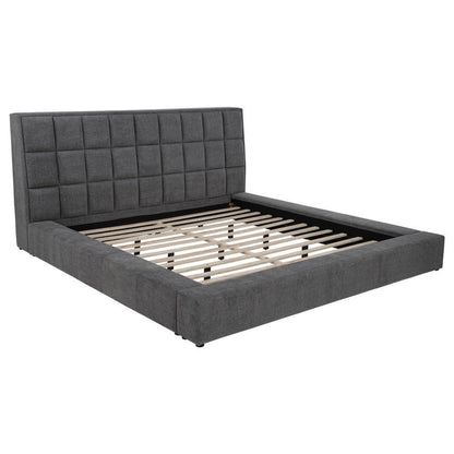 Dreux - Upholstered Panel Platform Bed Coaster Fine Furniture